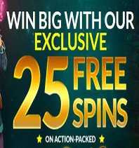 25 Free Spins Bonus Vouchers